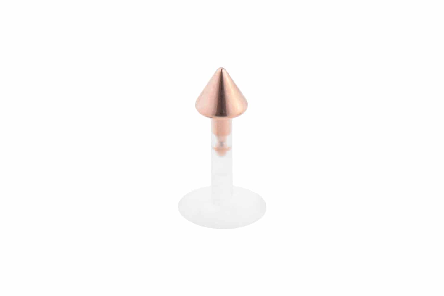 PMFK Labret Piercing mit Plug-in-System - Chirurgenstahl Spitze ++SALE++